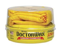 Полироль-защита "Карнауба"для новых покрытий (аппликатор+салфетка) (Doctor Wax) DW8203 227г