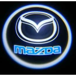 Подсветка дверей с логотипом Mazda