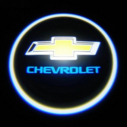 Подсветка дверей с логотипом Chevrolet