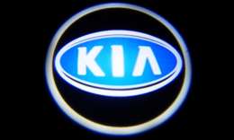 Подсветка дверей с логотипом KIA