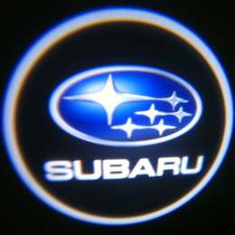 Подсветка дверей с логотипом Subaru