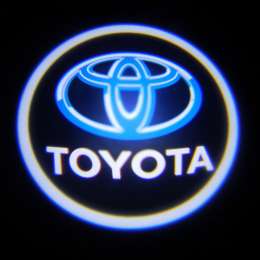 Подсветка дверей с логотипом Toyota