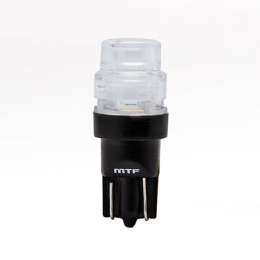 Комплект светодиодных ламп MTF Light T10, линза из оптоволокна NICHIA LED (бесцокольная)