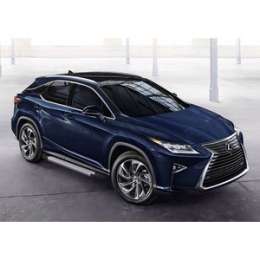 Пороги ''Silver'' Rival для Lexus RX IV (2015-н.в.), 180 см, алюминий, F180AL.3203.1