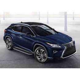 Пороги ''Premium'' Rival для Lexus RX IV (2015-н.в.), 180 см, алюминий, A180ALP.3203.1