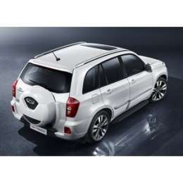 Пороги ''Premium-Black'' Rival для Chery Tiggo 3 (2017-н.в.), 160 см, алюминий, A160ALB.0903.1