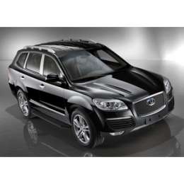 Пороги ''Premium-Black'' Rival для Hawtai Boliger (2014-н.в.), 173 см, алюминий, A173ALB.2901.1