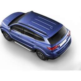 Пороги ''Bmw-Style круги'' Rival для Lifan MyWay (2017-н.в.), 180 см, алюминий, D180AL.3304.1