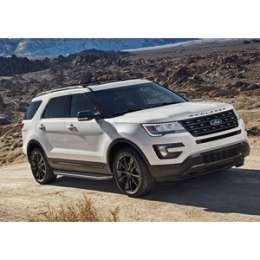 Пороги ''Premium'' Rival для Ford Explorer V (2011-2015 / 2015-2017 / 2017-н.в.), 193 см, алюминий, A193ALP.1802.1