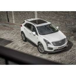 Пороги ''Premium-Black'' Rival для Cadillac XT5 (2017-н.в.), 193 см, алюминий, A193ALB.0801.1