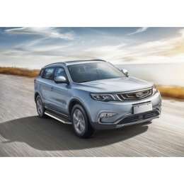 Пороги ''Premium'' Rival для Geely Atlas (2018-н.в.), 173 см, алюминий, A173ALP.1903.2