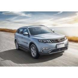 Пороги ''Premium-Black'' Rival для Geely Atlas (2018-н.в.), 173 см, алюминий, A173ALB.1903.2