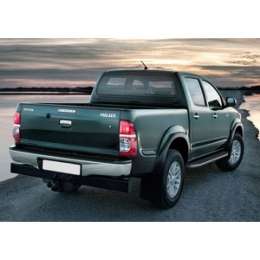 Пороги ''Premium'' Rival для Toyota Hilux VII (2005-2011 / 2011-2015), 193 см, алюминий, A193ALP.5703.1