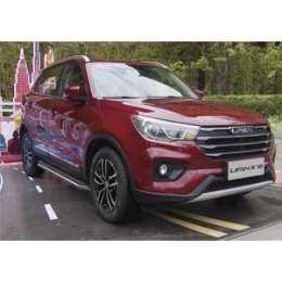 Пороги ''Premium'' Rival для Lifan X70 (2018-н.в.), 173 см, алюминий, A173ALP.3305.1