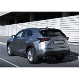 Пороги ''Premium-Black'' Rival для Lexus NX (2014-2017), 173 см, алюминий, A173ALB.3202.1