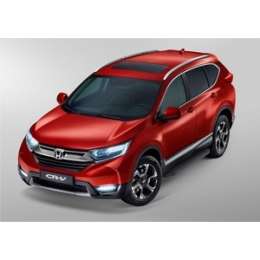 Пороги ''Premium-Black'' Rival для Honda CR-V V (2017-н.в.), 173 см, алюминий, A173ALB.2103.1