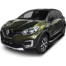 Пороги ''Premium'' Rival для Renault Kaptur (2016-н.в.), 173 см, алюминий, A173ALP.4703.1