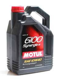 Моторное масло MOTUL 6100 Synergie+ 10W40 полусинтетическое 4 л