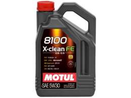 Моторное масло MOTUL 8100 X-clean FE 5W30 синтетическое 4 л