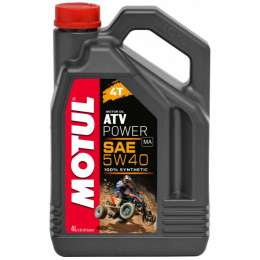 Моторное масло MOTUL ATV Power 4T 5W40 синтетическое 4 л
