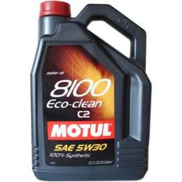 Моторное масло MOTUL 8100 Eco-clean + 5W30 синтетическое 5 л