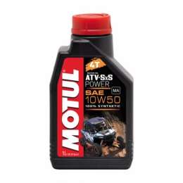 Моторное масло MOTUL ATV SXS Power 4T 10W50 синтетическое 1 л