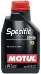 Моторное масло MOTUL Specific 229.52 5W30 синтетическое 1 л