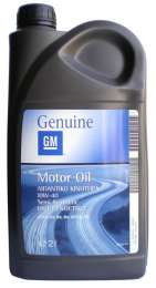 Моторное масло GM Semi Synthetic 10W40 полусинтетическое 2 л