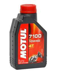 Моторное масло MOTUL 7100 4T 10W40 синтетическое 1 л