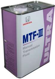 Трансмиссионное масло Honda MTF-III синтетическое 4 л