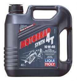 Моторное масло Liqui Moly Motorrad Synth 4T 10W40 синтетическое 4 л