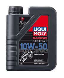 Моторное масло Liqui Moly Motorbike 4T Synth Street Race 10W50 синтетическое 1 л