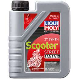 Моторное масло Liqui Moly Motorrad Scooter 2T Synth синтетическое 1 л