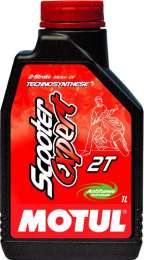 Моторное масло MOTUL Scooter Expert 2T полусинтетическое 1 л
