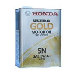 Моторное масло Honda Ultra Gold 5W40 синтетическое 4 л