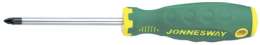 Отвертка Anti-Slip Grip Pozidriv PZ3 8x125x254 мм (Jonnesway) D71Z3125
