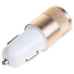АЗУ в прикуриватель REXANT 12/24В 2хUSB 1А+2.1A